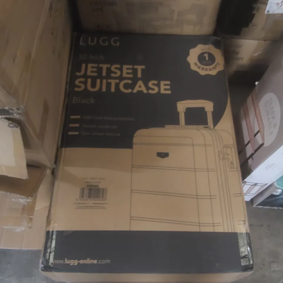 BOXED LUGG TRAVEL SUITCASE