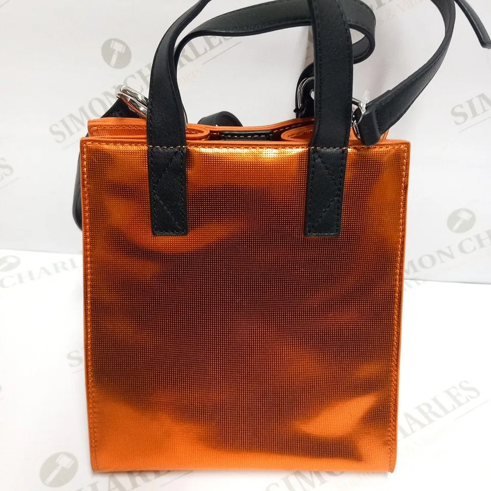 KENZO DEEP ORANGE SHOPPING BAG