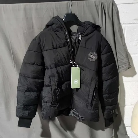 CANADA GOOSE DOWN JACKET - BLACK, MEN'S SIZE M 