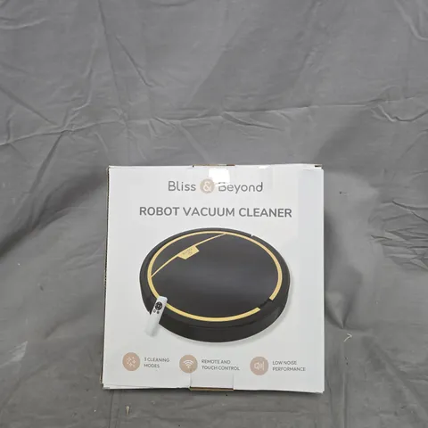 BLISS & BEYOND ROBOT VACUUM CLEANER