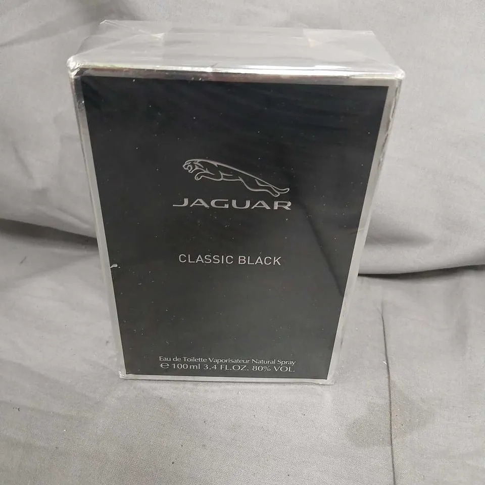 BOXED AND SEALED JAGUAR CLASSIC BLACK EAU DE TOILETTE 100ML