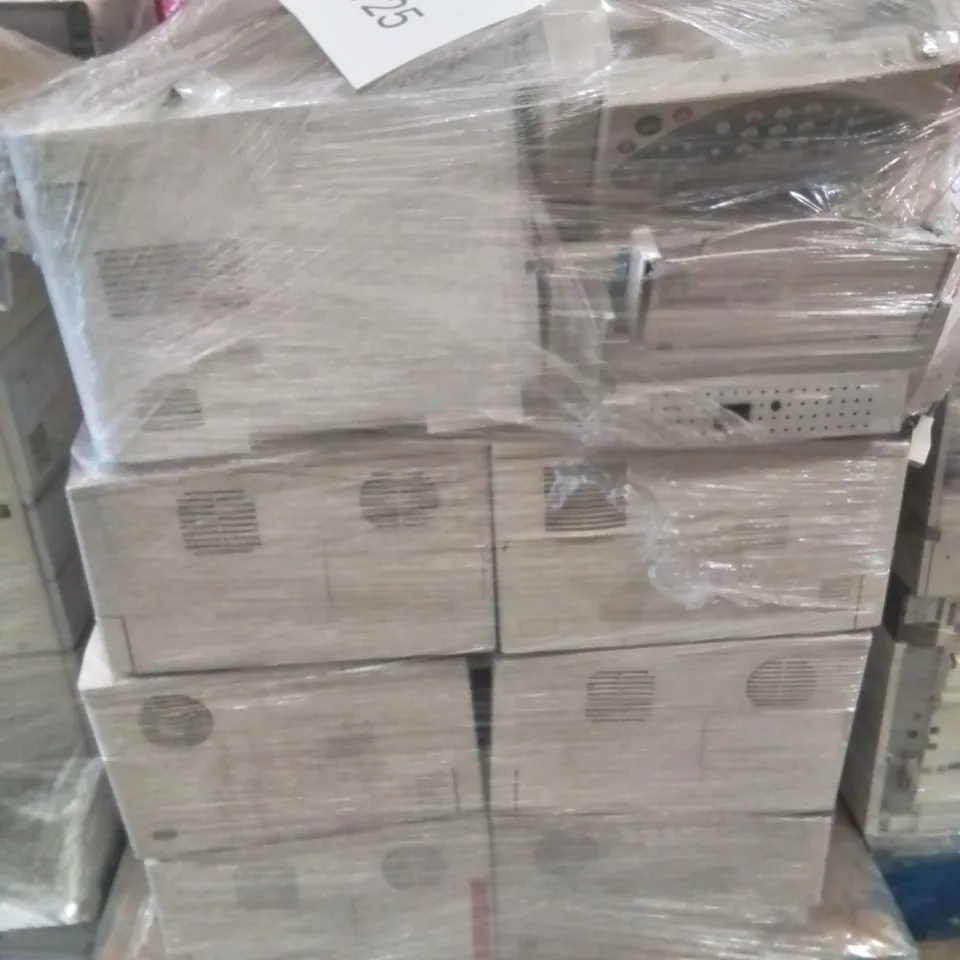 PALLET CONTAINING PRINTERS