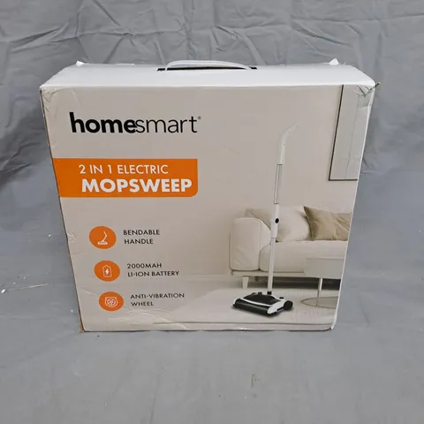 HOMESMART 2 IN 1 ELECTRIC MOP & SWEEP – BOXED
