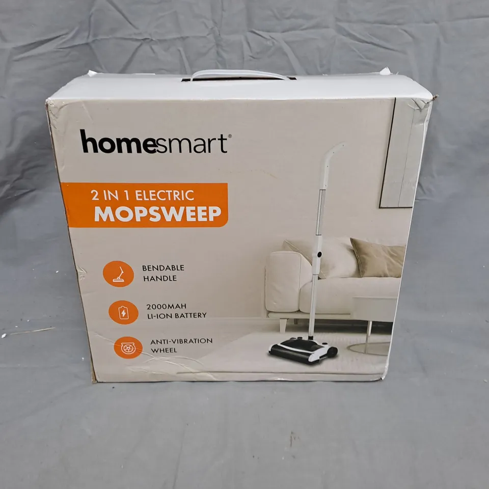 HOMESMART 2 IN 1 ELECTRIC MOP & SWEEP – BOXED
