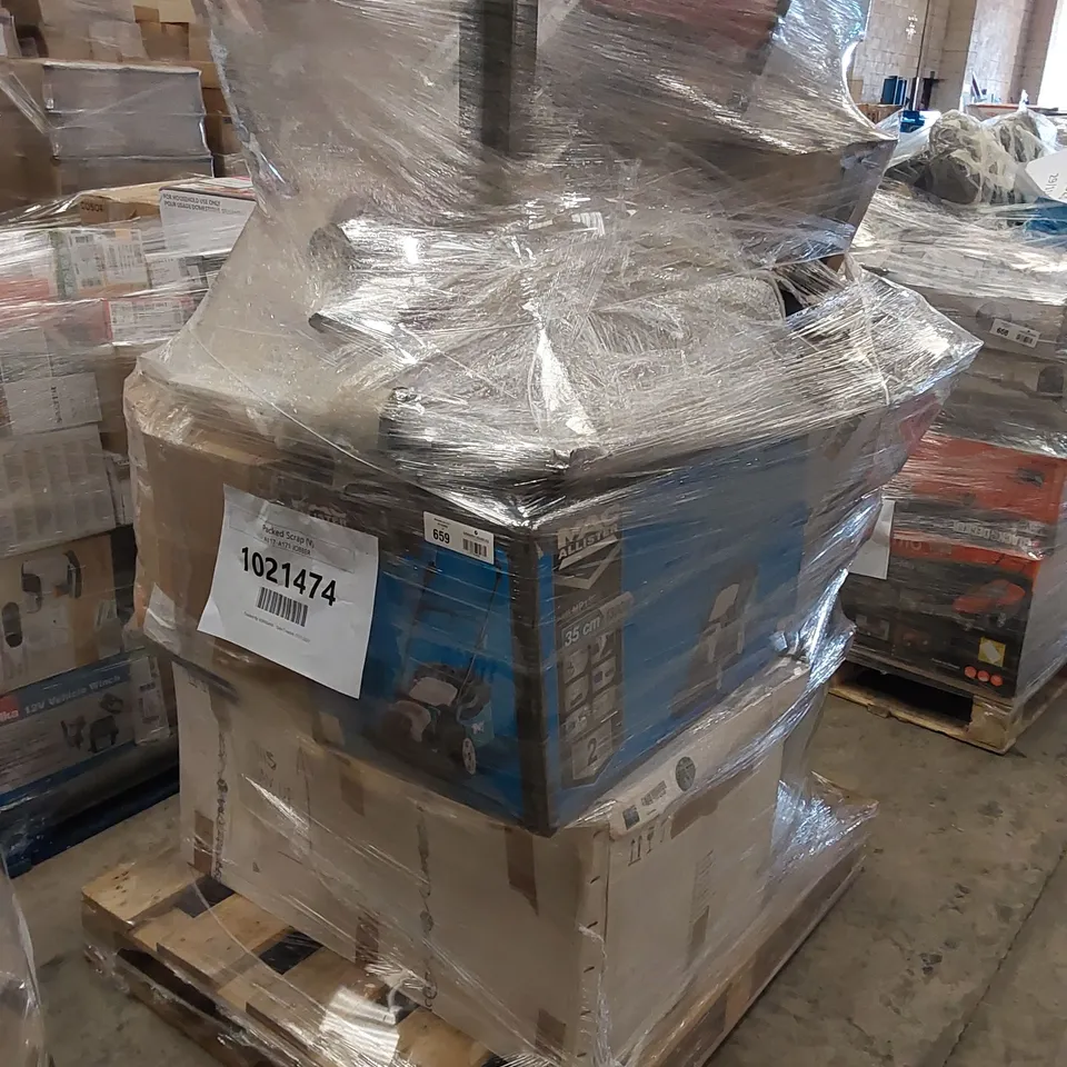 PALLET OF APPROXIMATELY 11 ASSORTED ELECTRONIC AND HOUSEHOLD ITEMS TO INCLUDE 