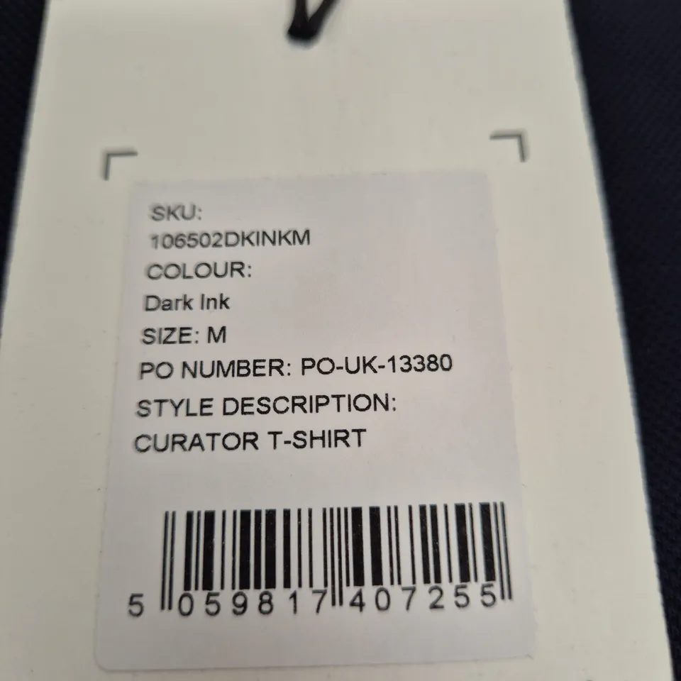 BELSTAFF CURATOR T-SHIRT – SUPIMA COTTON, DARK INK (UK M)