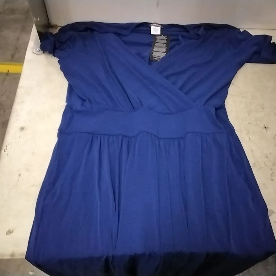 BOX OF APPROXIMATELY 12 KIM&CO DARK ROYAL JUMPSUITS 3XL