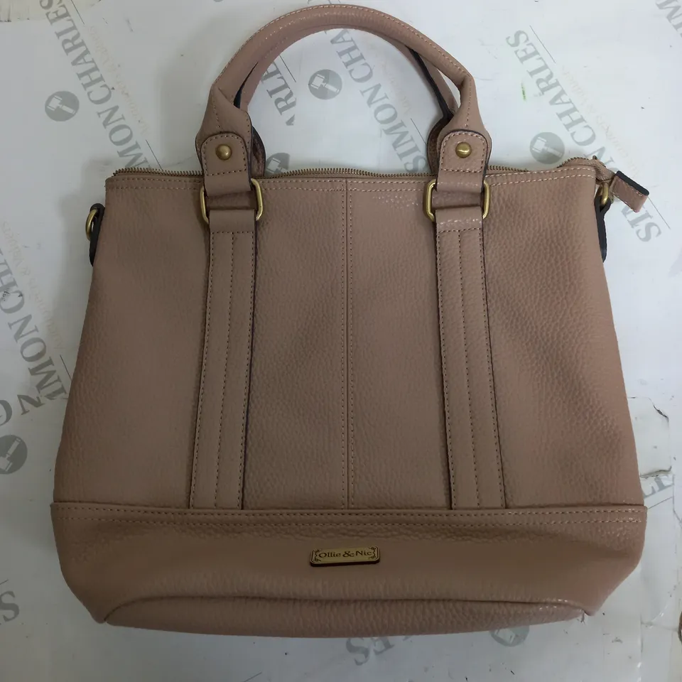 OLLIE & NIC HANDBAG IN BEIGE