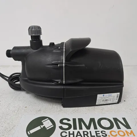 SUBMERSIBLE POND PUMP WITH FLOW CONTROL – BLACK, 230V