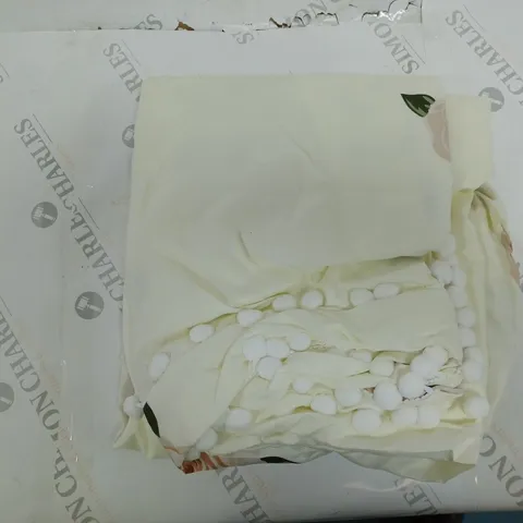 DUVET COVER SET CREAM FLORAL 200x200