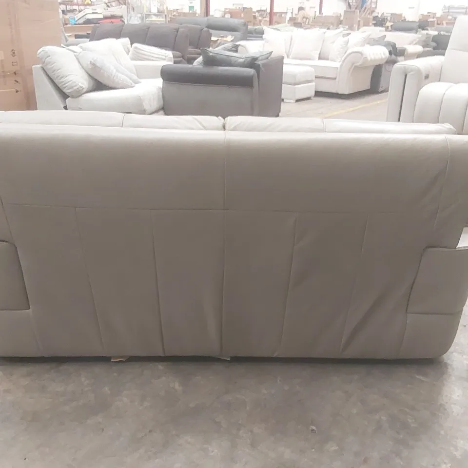 QUALITY DESIGNER MARLOW ITALIAN LEATHER 2 SEATER SOFA - FSC® CERTIFIED