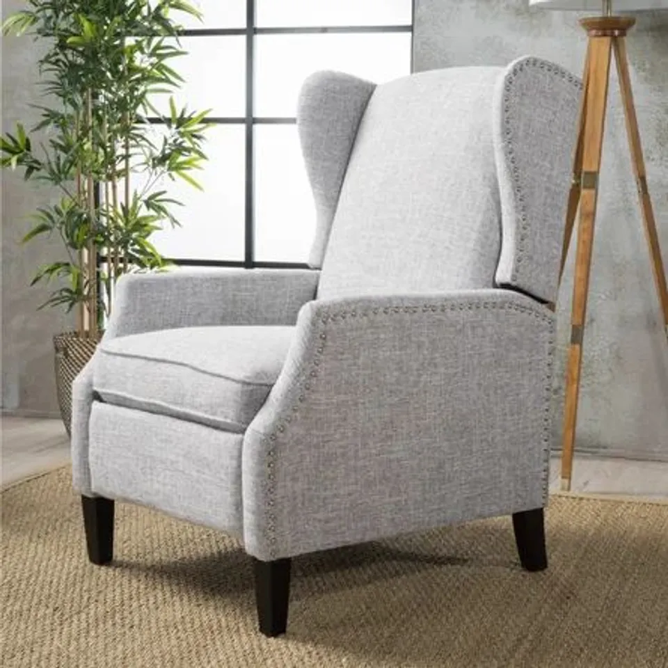 BOXED - LAMONTAGNE UPHOLSTERED MANUAL RECLINER 
