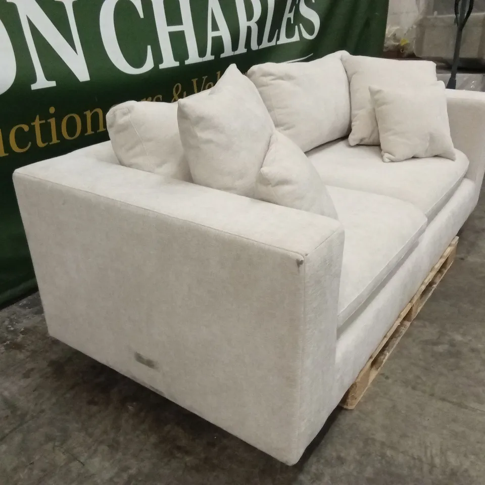 DESIGNER 3 SEATER FABRIC SOFA