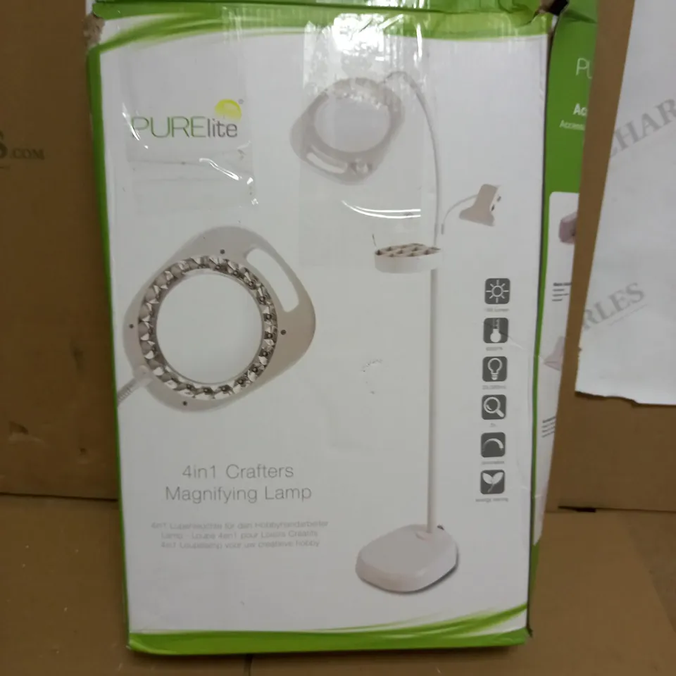 PURELITE 4-IN-1 CRAFTERS MAGNIFYING LAMP