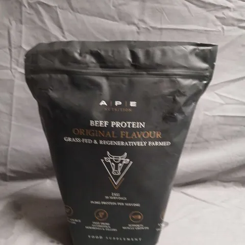 BEEF PROTEIN ORIGINAL FLAVOUR POWDER – GRASS-FED & REGENERATIVELY FARMED - COLLECTION ONLY