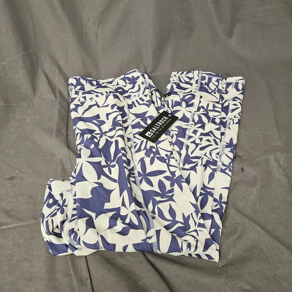 SALTROCK BALANCE LEGGING IN MID BLUE SIZE 16