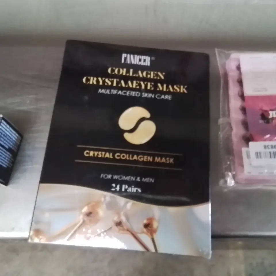 PALLET CONTAINING A LARGE QUANTITY OF COSMETIC PRODUCTS TO INCLUDE;FACEMASK,EYELASH EXTENSIONS,CREAM