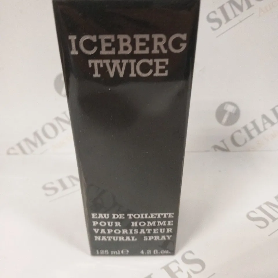 BOXED AND SEALED ICEBERG TWICE EAU DE TOILETTE 125ML