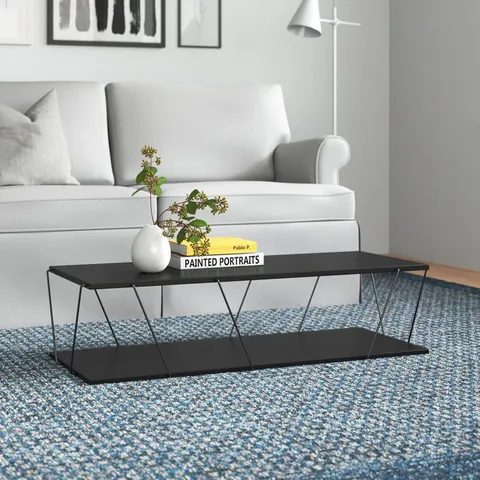 DECARIO FLOOR SHELF COFFEE TABLE 