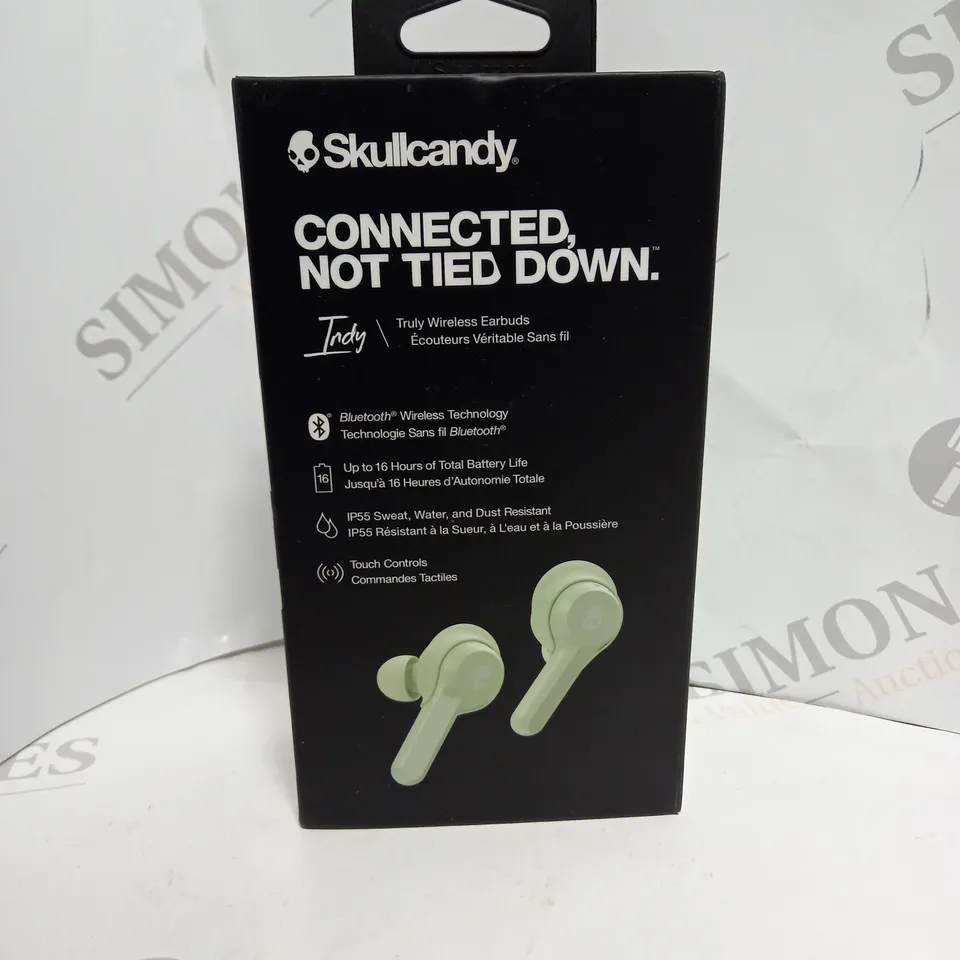 BOXED AND SEALED SKULLCANDY INDY TRULY WIRELESS EARBUDS