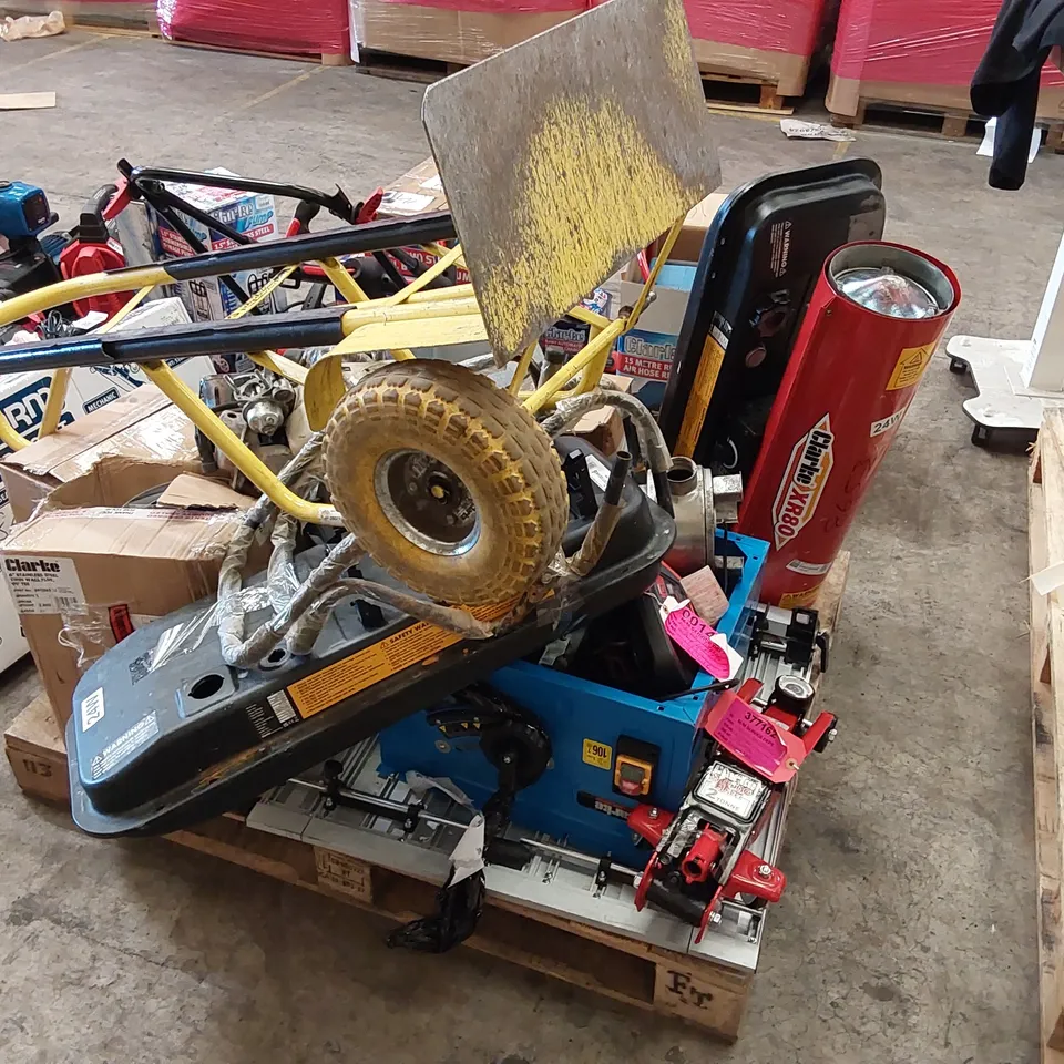 PALLET OF ASSORTED TOOLS/MACHINERY 
