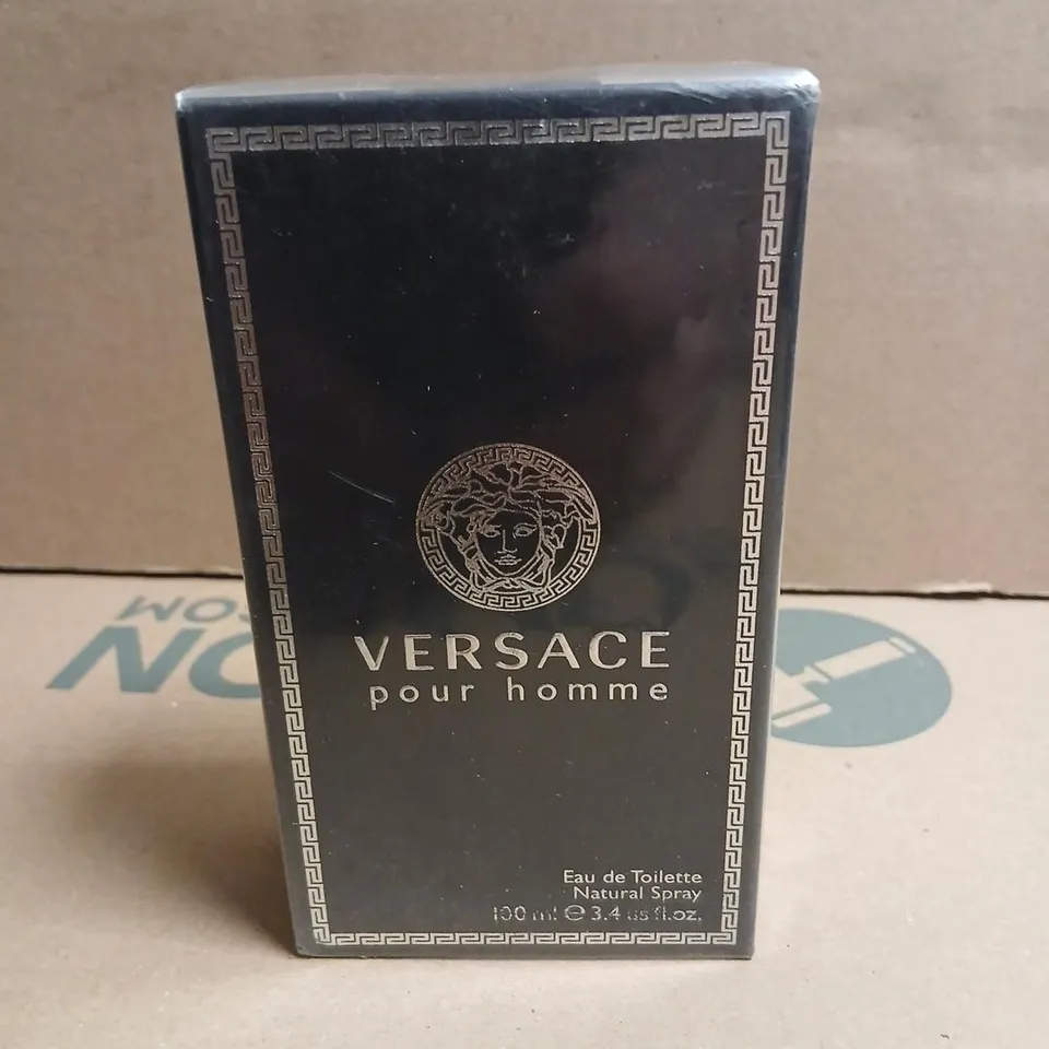 BOXED VERSACE POUR HOMME EAU DE TOILETTE 100ML