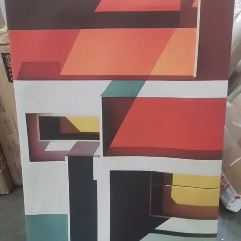 ABSTRACT CANVAS ART PRINT