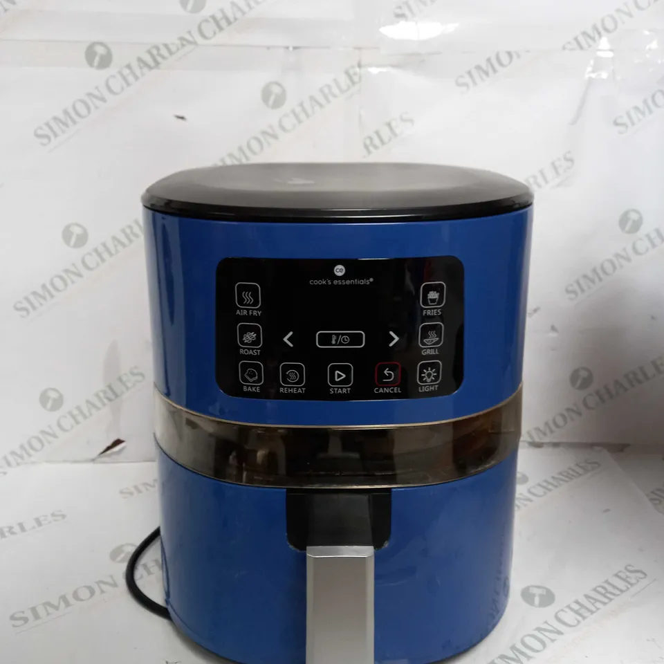 COOK'S ESSENTIALS 4.0L AIR FRYER - SAPPHIRE