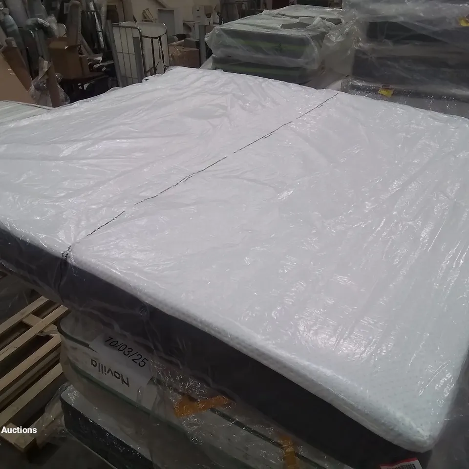 QUALITY BAGGED THE EMMA MEMORY FOAM 6FT SUPERKING MATTRESS 