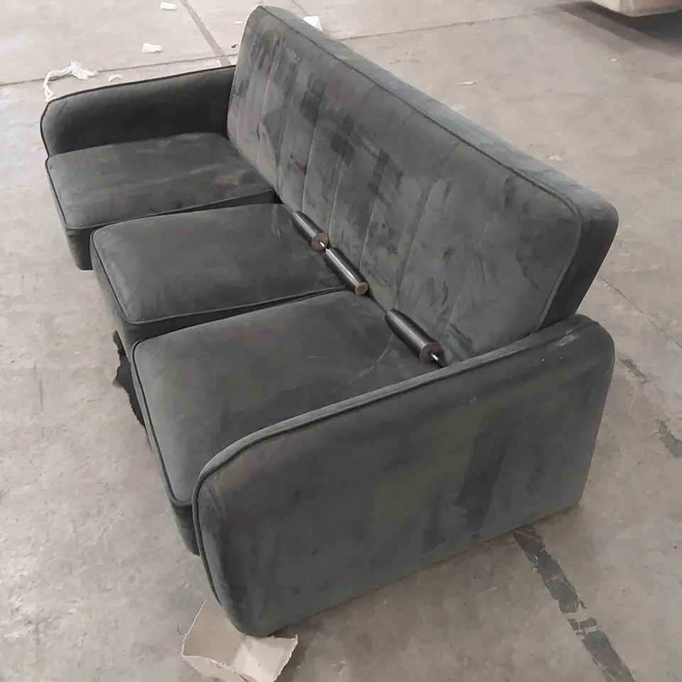 DESIGNER 3 SEATER VELVET SOFA