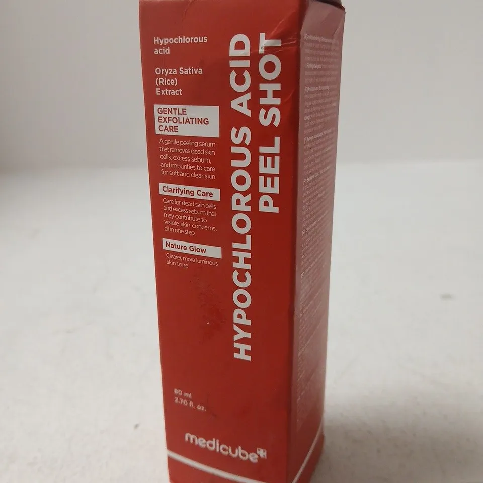 SEALED MEDICUBE HYPOCHLOROUS ACID PEEL SHOT 50ML