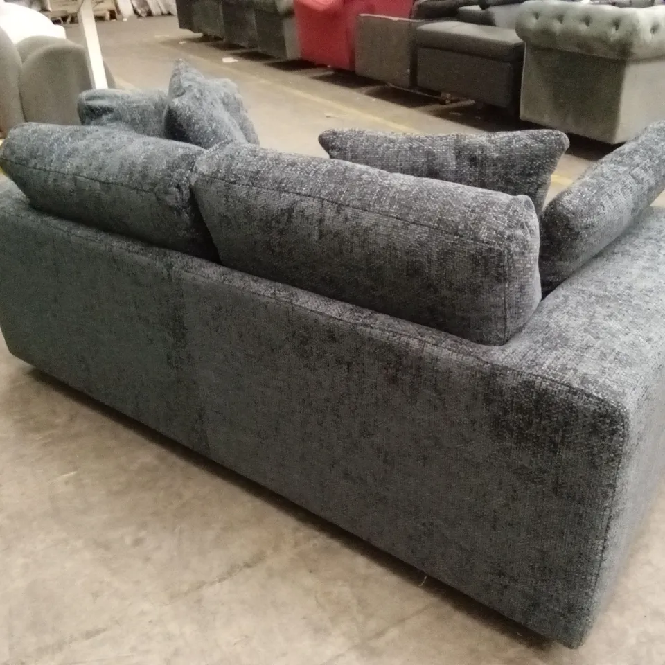 AVENA 3 SEATER FABRIC SOFA - MIDNIGHT RRP £899