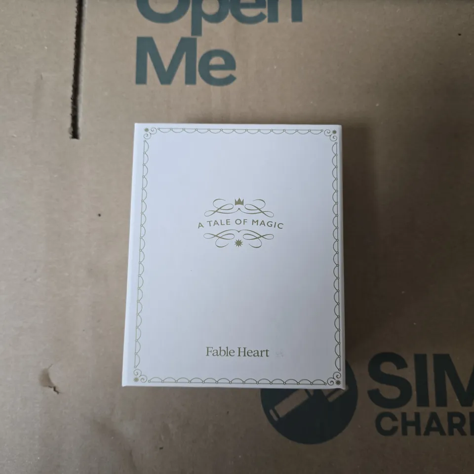 FABLE HEART KIDS' PINK FABRIC CROWN HEADBAND WITH BELIEVE MOTIF: A TALE OF MAGIC BOX (TWO-ITEM LOT)