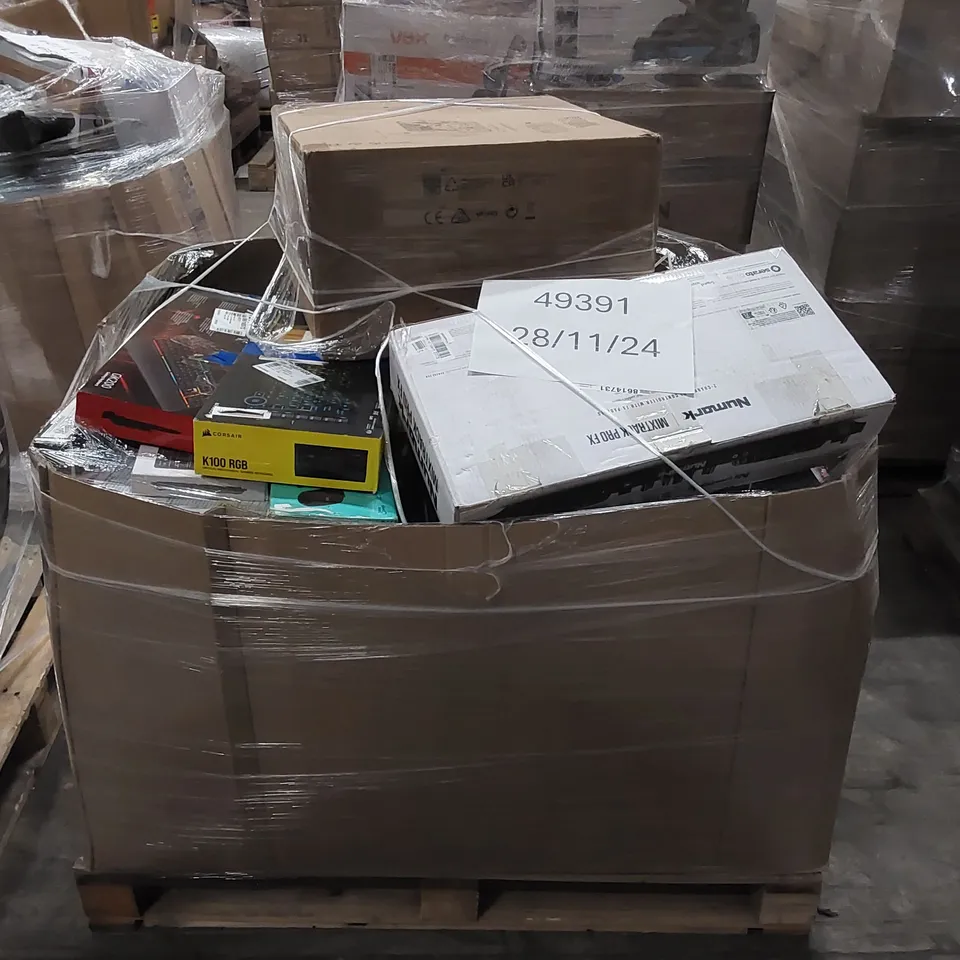 PALLET OF APPROXIMATELY 133 ASSORTED ITEMS INCLUDING: