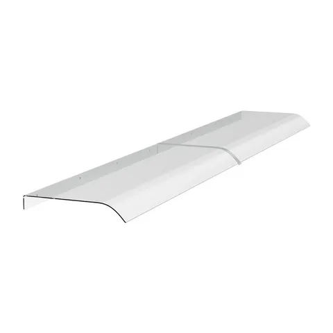 BOXED DAKOTA FIELDS 200CM W × 33CM D PLASTIC COVER RETRACTABLE DOOR/WINDOW AWNING
