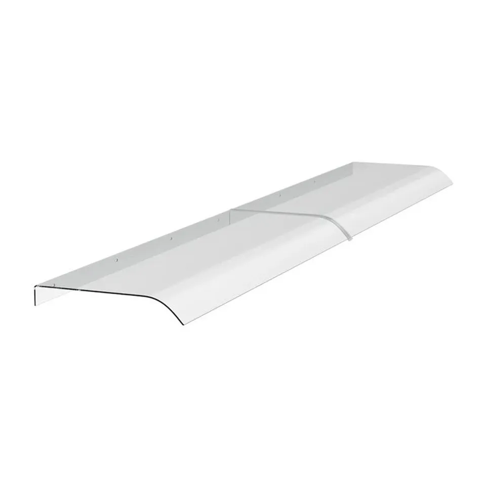 BOXED DAKOTA FIELDS 200CM W × 33CM D PLASTIC COVER RETRACTABLE DOOR/WINDOW AWNING