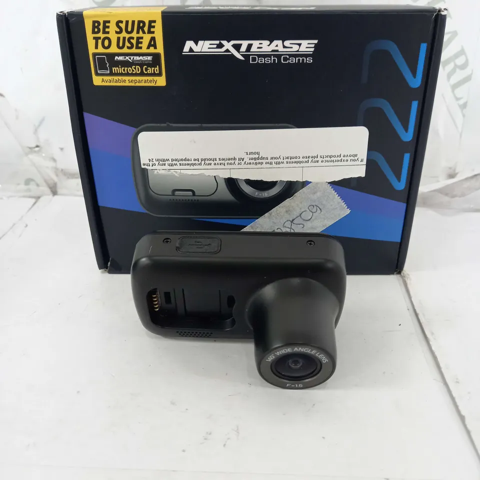 BOXED NEXTBASE 222 VEHICLE DASH CAMERA 