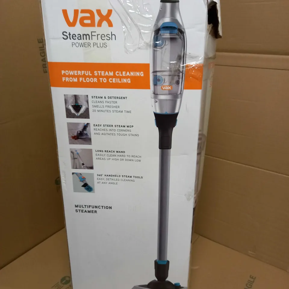 VAX STEAM FRESH POWER PLUS MULTIFUNCTION STEAM MOP