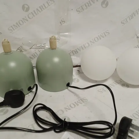 JOHN LEWIS ANYDAY LUPO TOUCH LAMP SET OF 2 - COLLECTION ONLY