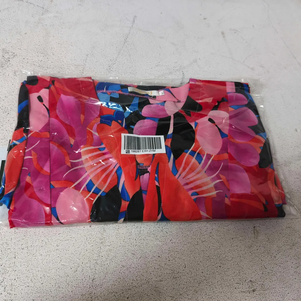 BOX OF APPROXIMATELY 15 ASSORTED CLOTHING ITEMS INCLUDING NVLT COAT AND CONTURVE HIGH-WASTED SHAPER THONG