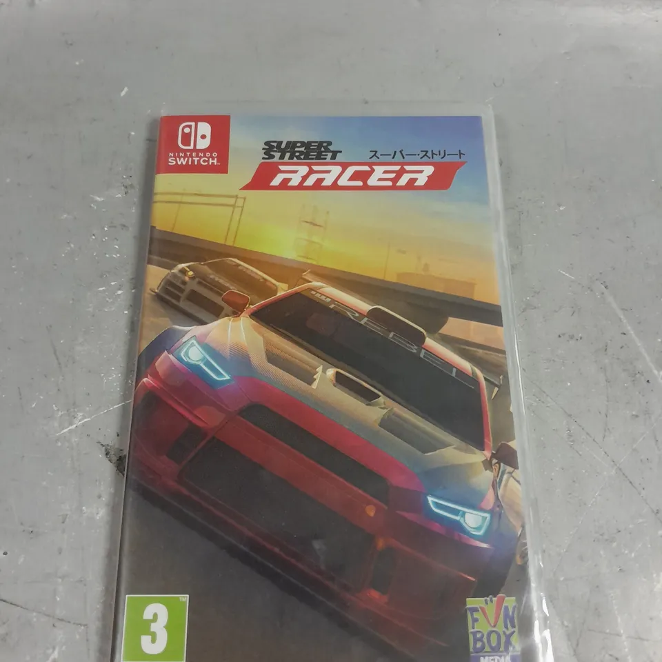 SEALED SUPER STREET RACER FOR NINTENDO SWITCH 