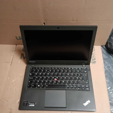 UNBOXED LENOVO THINKPAD X240 LAPTOP – 12.5IN, I5-4210U, 8GB RAM, 256GB SSD – BLACK