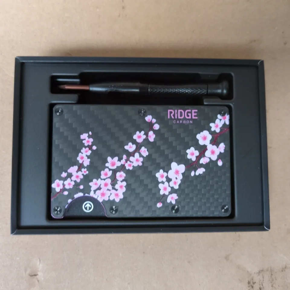 RIDGE SLIM RFID BLOCKING WALLET - SAKURA