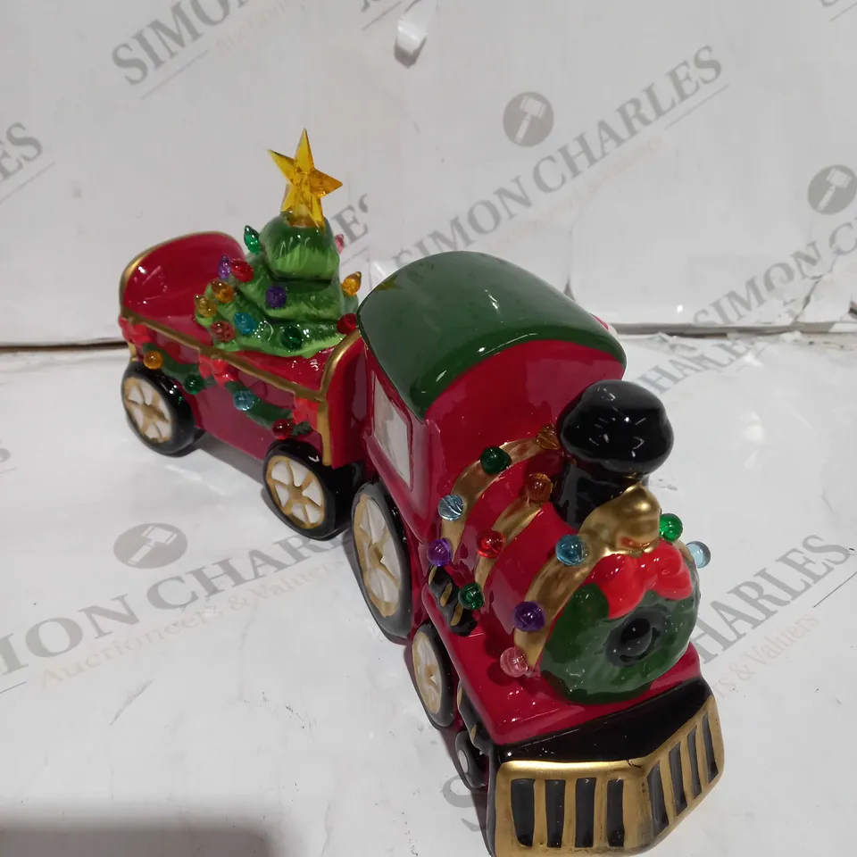 MR CHRISTMAS CERAMIC TABLETOP TRAIN