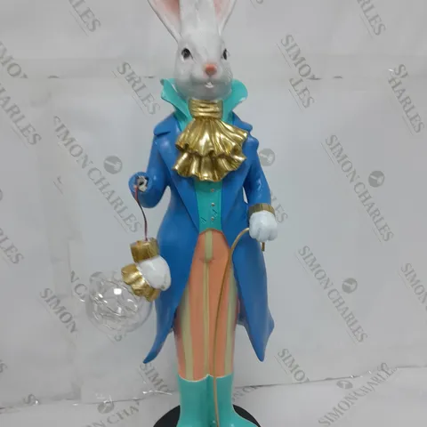 BOXED ENCHANTED GARDEN BY GARDEN REFLECTIONS LED MR RABBIT