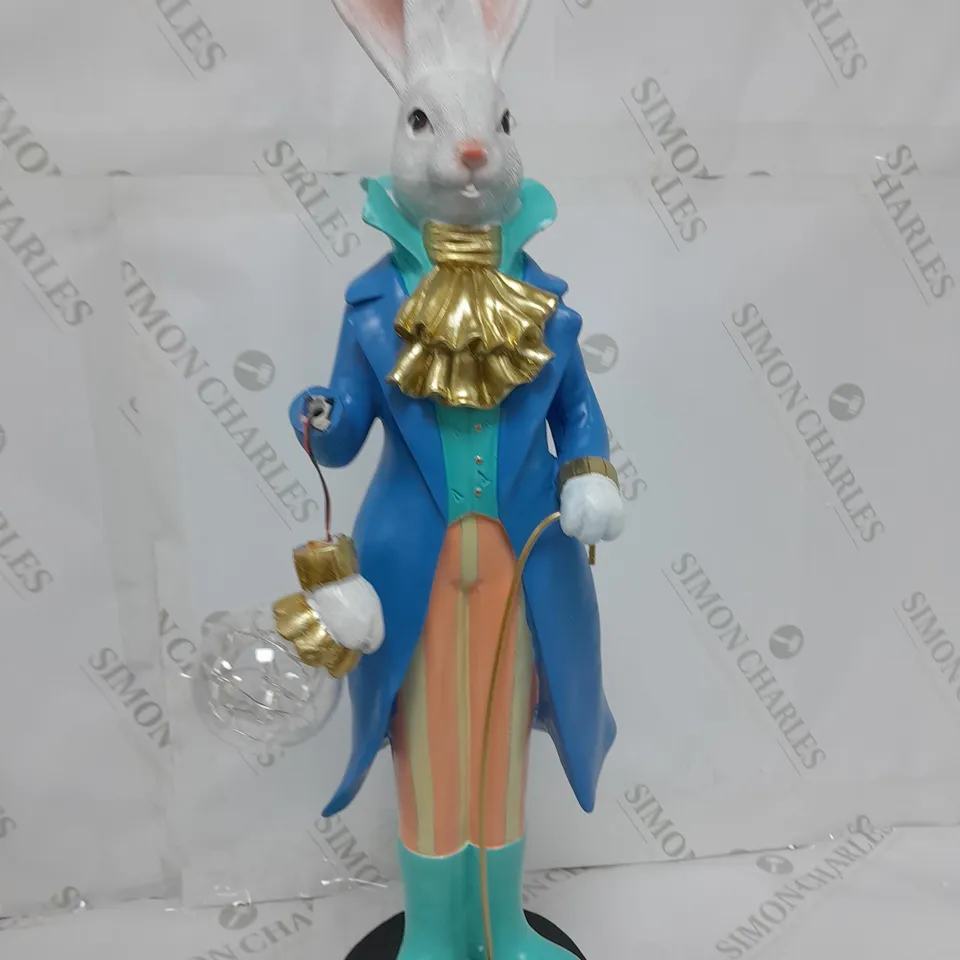 BOXED ENCHANTED GARDEN BY GARDEN REFLECTIONS LED MR RABBIT