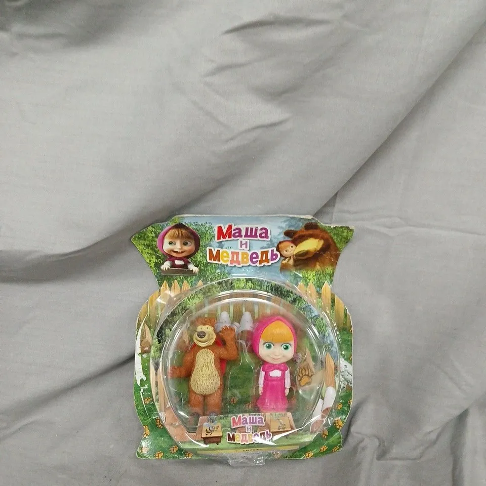 MASHA AND THE BEAR FIGURINES