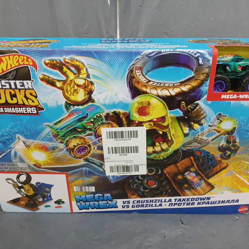 BOXED HOT WHEELS MONSTER TRUCKS MEGA WREX 