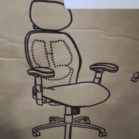 BOXED ERGO-TEK OFFICE CHAIR