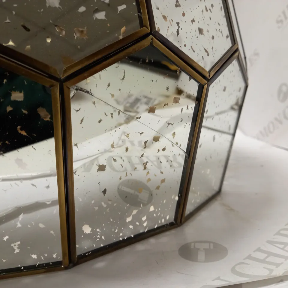 JOHN LEWIS ROMY PENTAGON CEILING LIGHT 